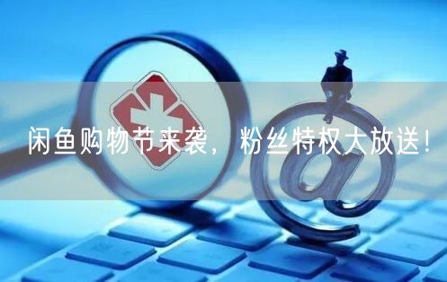 闲鱼购物节来袭,粉丝特权大放送!