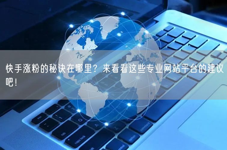 快手涨粉的秘诀在哪里?来看看这些专业网站平台的建议吧!
